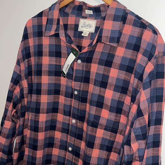 Bixby Nomad lightweight button up shirt, NWT, XXL - Picture 4 of 5